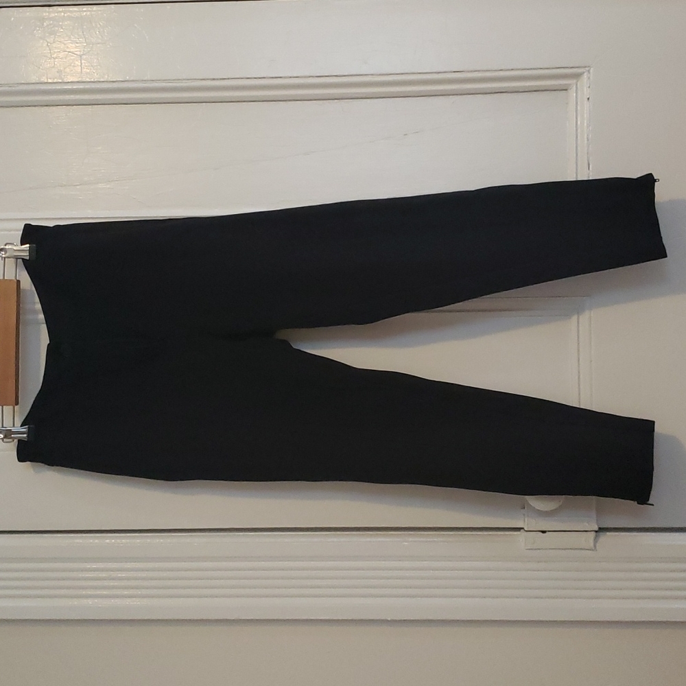 Betabrand DPYP Dress Pant Yoga Pants w/ankle zips and true zip pockets! Black MP